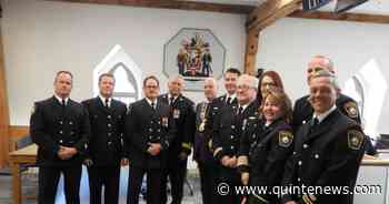 Belleville firefighters receive recognition - Quinte News