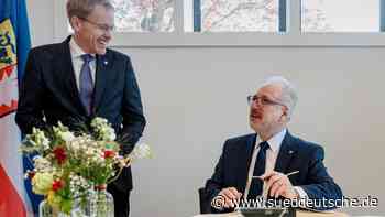 Nato - Kiel - Lettland und Schleswig-Holstein: Zusammenarbeit ausbauen - Politik - Süddeutsche Zeitung - SZ.de