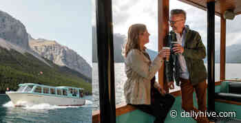 Sample local beers while you cruise on an iconic lake in Banff this summer | Listed - Daily Hive