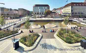 Effizientes Entwässerungskonzept für Freiflächen: Der „Kleine Kiel-Kanal“ prägt die neue Innenstadt der Ostsee-Metropole - NEUE LANDSCHAFT