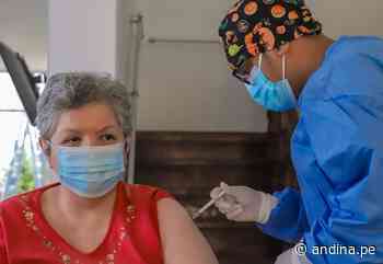 Covid-19: Municipalidad de San Borja continúa vacunando a adultos mayores - Agencia Andina