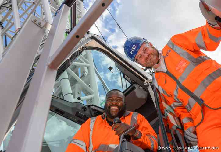 HS2 achieves first diesel-free construction site