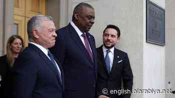 Austin hosts Jordan’s King Abdullah at Pentagon for talks - Al Arabiya English