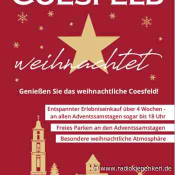 COESFELD: Kostenloses Parken an Adentssamstagen - Radio Kiepenkerl
