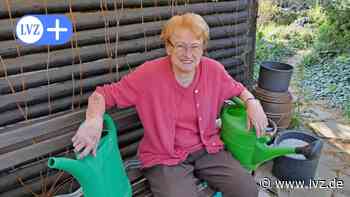89-jährige Kleingärtnerin aus Wurzen schwört auf Schafmist - Leipziger Volkszeitung