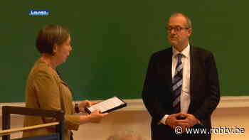 Hans Kluge, regiodirecteur voor Europa bij WHO, krijgt erepenning van KU Leuven - ROB-tv