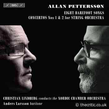 Allan Pettersson: Barefoot songs (BIS) | Norman Lebrecht - The Critic