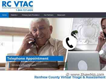 County of Renfrew looks to secure multi-year commitment from province for Virtual Triage and Assessment Centre - The Kingston Whig-Standard