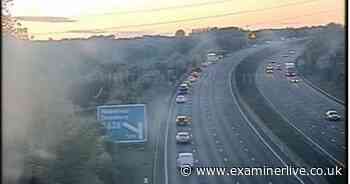 M1 shut junction 40 Dewsbury to junction 41 Wakefield after crash as all traffic held - recap - Yorkshire Live