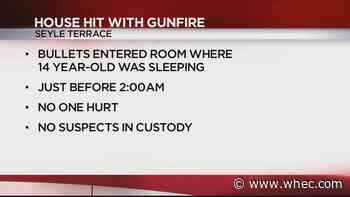 Bullets strike room where 14-year-old was sleeping