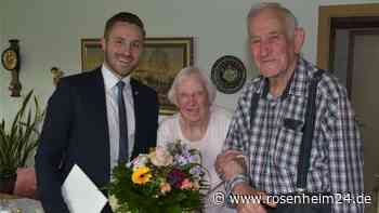 Ohne Streit durch 65 Jahre Ehe: Ilse und Paul Huber aus Rosenheim verraten, wie das geht