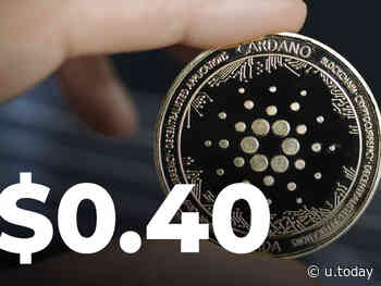 Cardano's IOHK Shares Growth Recap, ADA Drops to $0.40 - U.Today