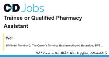 Well: Trainee or Qualified Pharmacy Assistant