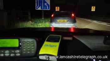 A59 Samlesbury: 'Unsteady' drink-driver arrested after near-crash
