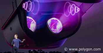 Facebook boss shows off Meta’s Cambria VR headset, mixed-reality demo - Polygon