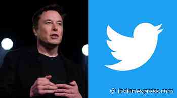 Musk says $44-billion Twitter deal temporarily on hold - The Indian Express