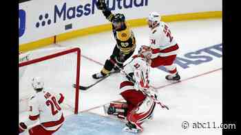 Bruins back home, beat Hurricanes 5-2 to force 7th game