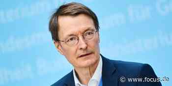 Lauterbach will Beiträge zur Krankenkasse ab 2023 erhöhen - FOCUS Online