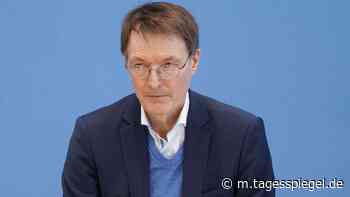 Lauterbach rückt weiter von umstrittenem Triage-Gesetzentwurf ab - Tagesspiegel