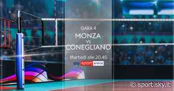 Volley, Monza-Conegliano: stasera gara 4 su Sky - Sky Sport