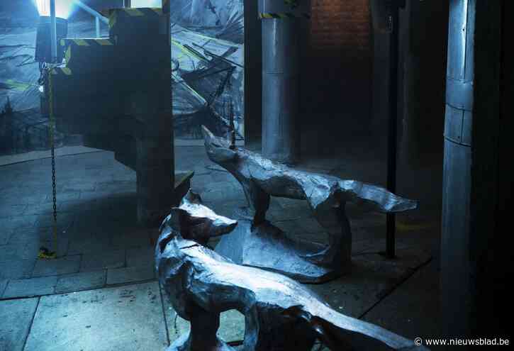 Fantasielandschap in watertoren