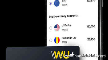 Banking-App: Geldtransferdienst Western Union startet Girokonto fürs Smartphone in Deutschland