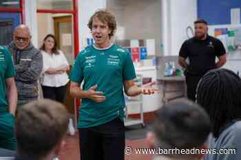 Vettel tells young offenders they could get jobs in Formula One - Barrhead News