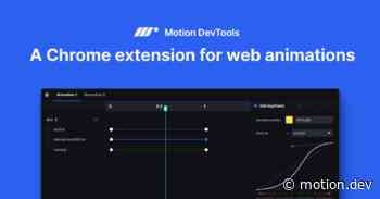 Motion DevTools