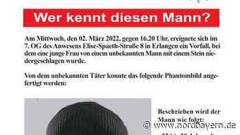 Unbekannter griff Frau in Erlangen an - Kriminalpolizei veröffentlicht Fahndungsplakat - Nordbayern.de