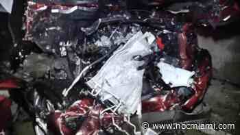 1 Killed in Wrong-Way Crash with Amazon Truck on Palmetto Expressway