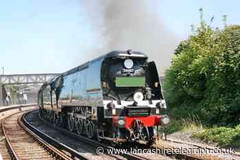 Blackburn station visit for iconic steam locomotive