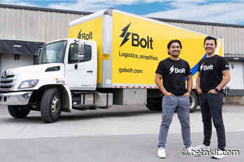 Bolt Logistics rebrands to GoBolt, expands supply chain network to US - BetaKit - Canadian Startup News