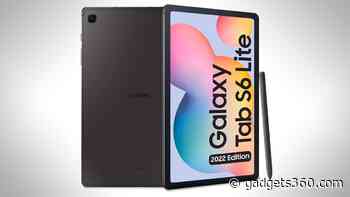 Samsung Galaxy Tab S6 Lite (2022) With Snapdragon 720G, S Pen Support Goes Official