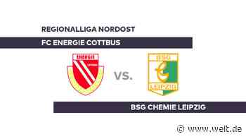 FC Energie Cottbus - BSG Chemie Leipzig: Bei Cottbus hängen die Trauben hoch - Regionalliga Nordost - WELT - WELT
