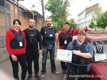 Montclair Police donate 55 bulletproof vests to medical workers in Ukraine - Montclair Local