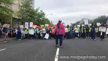 Nurses' March Calls for End to Workplace Violence, Safe Staffing