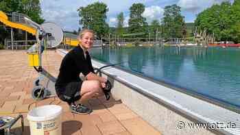 Jenas Ostbad öffnet: 18 Grad sind es im Becken