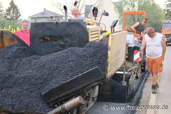 Erleichterung für Radler: Neue Ortsverbindung wird asphaltiert - freiepresse.de