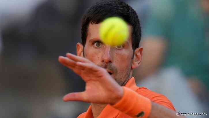 Novak Djokovic into Italian Open quarterfinals; Rafael Nadal ousted by Denis Shapovalov - ESPN