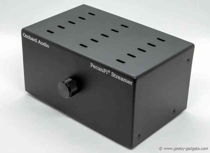 PecanPi Streamer v3 Raspberry Pi DAC music player and headphone amplifier
