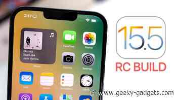 iOS 15.5 RC in action again (Video)