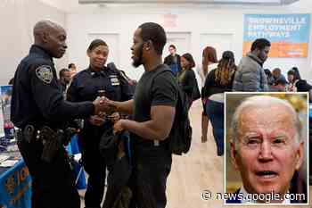 Biden to push cities to hire more cops with portion of 2021 stimulus - New York Post