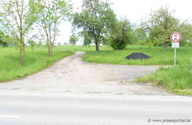 POL-LB: Dagersheim: Illegale Müllablagerung im Landschaftsschutzgebiet - Zeugen gesucht