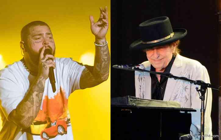 Post Malone says Bob Dylan has “kind of slid into my DMs”