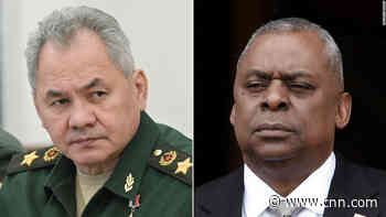 US defense secretary speaks with Russian counterpart for first time since invasion