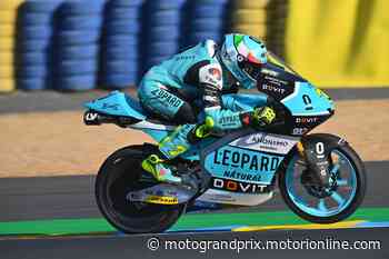 Moto3 | Gp Le Mans FP2: Foggia domina, Bartolini è sesto - MotoGrandPrix.it