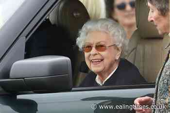 Smiling Queen arrives at Royal Windsor Horse Show - Ealing Times