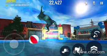 Goat Simulator Tests the Limits of Chaos on Apple Arcade     - CNET