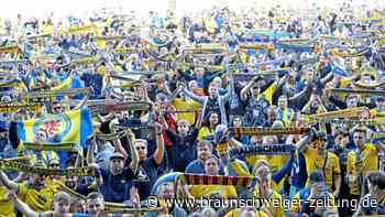 Fan-Marsch vom Stadion in die Braunschweiger Innenstadt erwartet