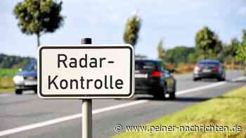 Ein Blitzer steht heute zwischen Vechelde und Denstorf - Peiner Nachrichten